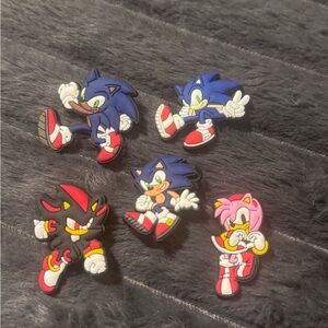 Sonic the Hedgehog Shoe Charms Set